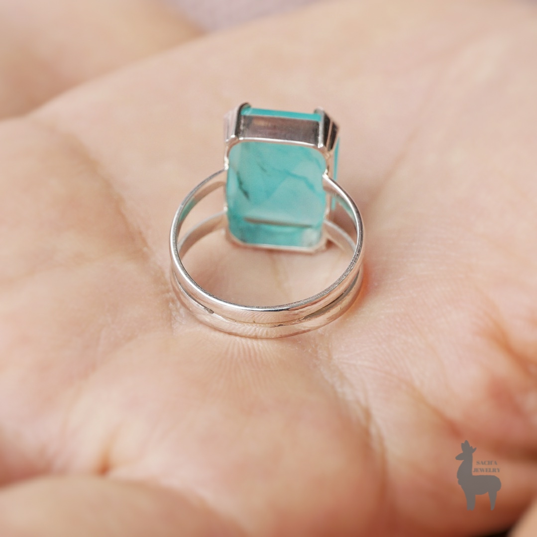 Anillo Sealand en Plata 950 con Ópalo Andino - Imagen 5