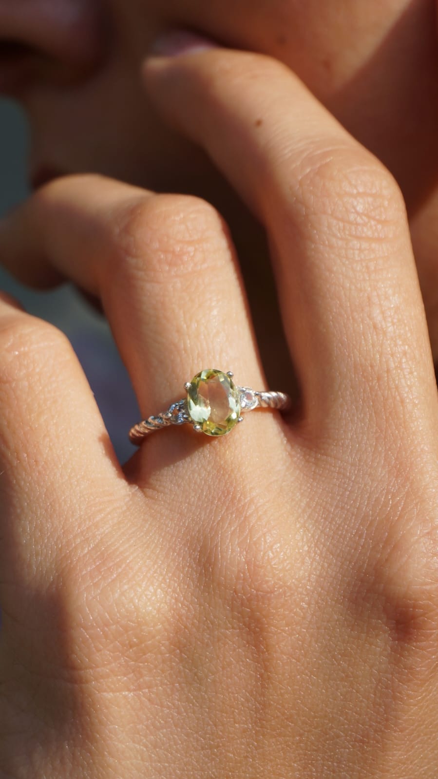 Anillo Yellow Topaz